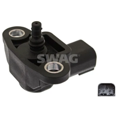 Imagen de SWAG 10 94 4466 Sensor, presión de sobrealimentación MERCEDES BENZ: Clase C Berlina, CLK Coupé, B, JEEP: GRAND CHEROKEE 3