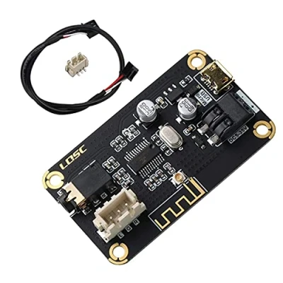 Imagen de RUIZHI Módulo de Recepción Bluetooth,Tablero Receptor Audio Estéreo Bluetooth MP3 DC 5 35 V Portátil Decodificador Electrónica Inalámbrica Chip para Auriculares el Hogar DIY