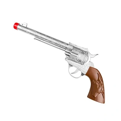 Imagen de Boland 54339 Pistola Sheriff, tamaño Aprox. 29 cm, Falso, Arma, policía, Salvaje Oeste, Vaquero, Disfraz, Carnaval, Fiesta temática