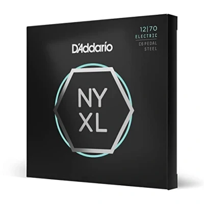 Imagen de D&#039;Addario NYXL1270PS Corde avvolte in nickel per pedal steel C6, scalatura normale, 12 70