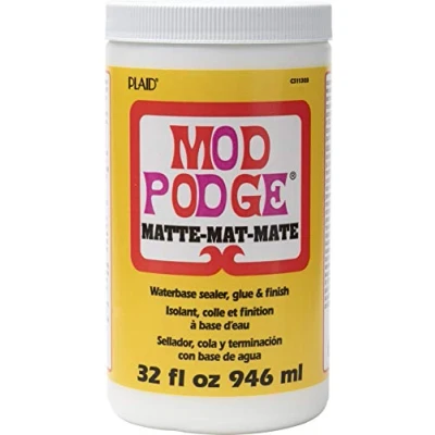 Imagen de Mod Podge Matte Sellador Mate Transparente 1 L, Multicolor, 6.1x3.4x12.75 inches