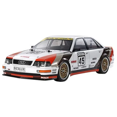 Imagen de Tamiya 58682 Audi 1:10 Model V8 Touring Car (TT 02) Coche teledirigido, vehículo RC, modelismo, Kit para Montar, Hobby, Tinkering, Multicolor