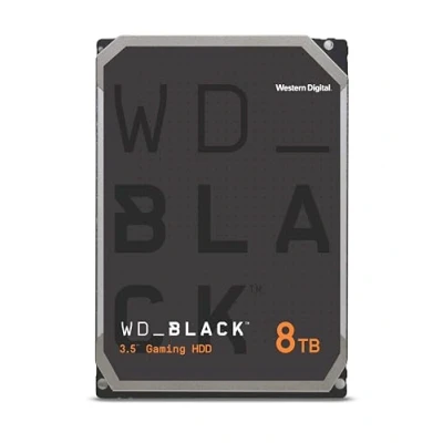 Imagen de WD_BLACK 8TB de Alto Rendimiento. Disco duro interno 3.5&quot;, 7200 RPM Class, SATA 6 GB/s, 128MB Cache, Garantía 5 años