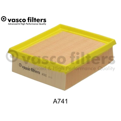 Imagen de DAVID VASCO A741 Filtro de aire 58 171 185 rectangular Cartucho filtrante SUZUKI: SX4 I Hatchback, FIAT: Sedici