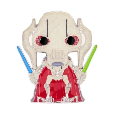 Imagen de Funko Pop! Large Enamel Pin Star Wars: General Grievous Chase Pins de Esmalte Broche Coleccionable para Mochilas Y Bolsos Idea Regalo Mercancia Oficial Movies Fans