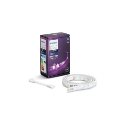 Imagen de Philips Hue Tira de Led inteligente (Extensión 1m), Luz Blanca y colores, Compatible con Alexa Google Home [Clase eficiencia energética A]