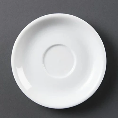 Imagen de 12 x Olympia porcelana Cappuccino platillos de platos cafetería Buffet