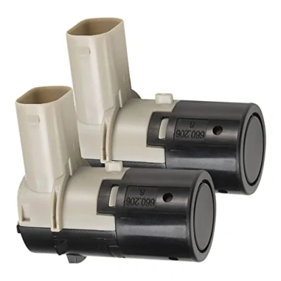 Imagen de ZEALfix PDC 2PCS Sensor de estacionamiento Trasero Delantero 66206989068 para E39 E46 E53 E60 E61 E64 E65 E66 E83 X3 X5
