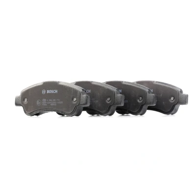 Imagen de BOSCH 0 986 494 110 Juego de pastillas freno Low Metallic Chapa antichirridos, con instrucciones montaje FIAT: Ducato III Furgón