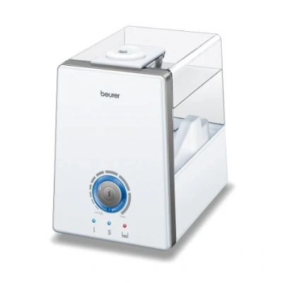 Imagen de Humidificador Beurer LB 88, 48 m², Ultrasónico, Tecnología Dual, 3 niveles, 6L, 280W, Blanco