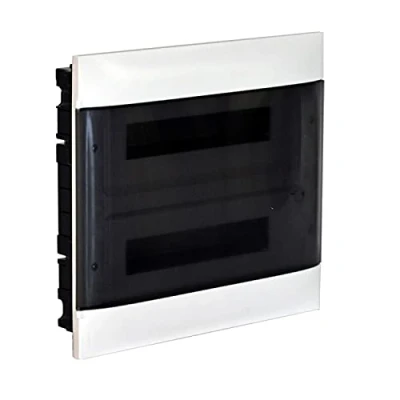 Imagen de Cuadro electrico empotrable Legrand Practibox S 137057con puerta Transparente 36 modulos