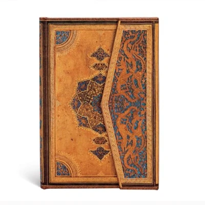Imagen de Libreta Paperblanks con Marcapáginas y Bolsillo Interior Safávida Mini (140x100mm) 144 páginas Forrado