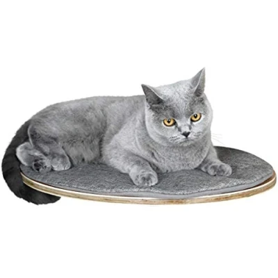 Imagen de Kerbl Tofana Cama para Mascotas (50 x 35 1,5 cm), Color Gris
