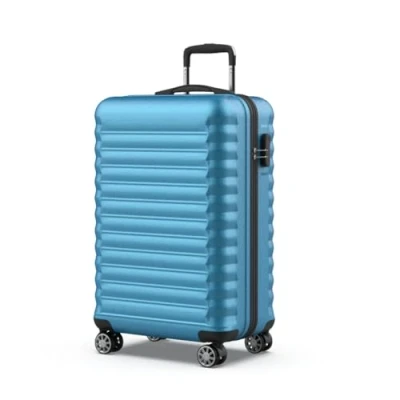Imagen de NUMADA Maleta de Viaje Mediana 18Kg Upfly 24&#039; ABS (63x39,5x26,8cm) con Cierre Combinación y 4 Ruedas Dobles 360 Resistente Ligera Interior Compartimentado Azul Eléctrico