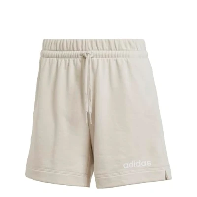 Imagen de adidas Sportswear Essentials Linear Pantalón corto de deporte, Mujer, Talla: Large, Clear pink/white