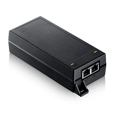 Imagen de Zyxel Inyector de Potencia un Solo Puerto 1 2.5 5G MultiGig 802.3bt PoE++ Fácil conectar y Usar IEEE 802.3af/at/BT Compatible con Ap LAN inalámbrica hasta 60 W [POE12 60W]