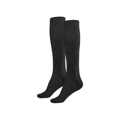 Imagen de CALZITALY PACK 2 PARES Ejecutivos de Hombre Calcetines Algodón Cálido Negro, Azul Marino, Gris, Marrón 39/42, 43/46 Made in Italy (43/46, Negro)