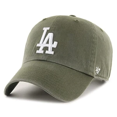 Imagen de &#039;47 Brand Strapback Cap Clean Up Los Angeles Dodgers Sanda, Oliv, Talla única