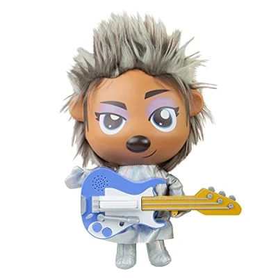 Imagen de Sing 2 Riff Rock Ash juguete de peluche Merchandising Figura fresno 30,5 cm, accesorios dormitorio, cojín cenizas cantantes para niños y niñas 3 años o más, en