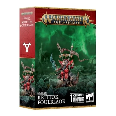 Imagen de Games Workshop Warhammer Age of Sigmar Skaven Krittok Foulblade