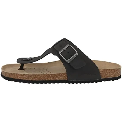 Imagen de Geox U Sandal Ghita D, Sandalias Hombre, Black, 40 EU