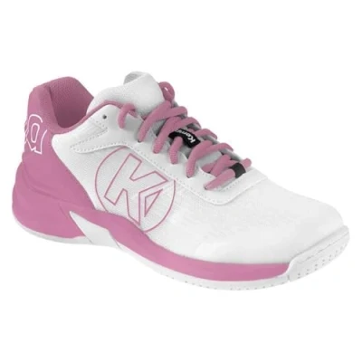 Imagen de Kempa Attack 2.0 Junior Game Changer, Balonmano, Calzado Deportivo, Zapatillas de Deporte, weiß/Rosa, 36 EU
