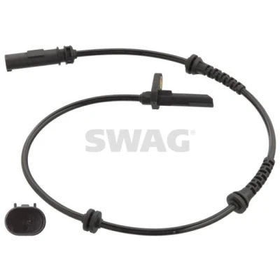 Imagen de SWAG 20 10 6184 Sensor de ABS Eje trasero izquierda, trasero, derecha 675 BMW: 5 Berlina, 6 Coupé