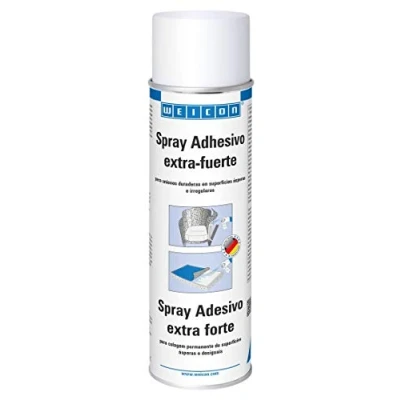 Imagen de WEICON Spray Adhesivo Extra Fuerte 500 ml Para uniones firmes y duraderas Transparente