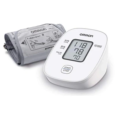 Imagen de OMRON X2 Basic Tensiómetro de Brazo digital, medición precisa la presión arterial y el pulso, validado clinicamente, 1 Unidad (Paquete 1)