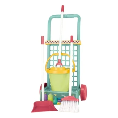 Imagen de Tachan Carrito de Limpieza Juguete (CPA Toy Group 778T00886), Color Verde