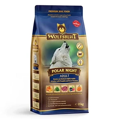 Imagen de Wolfsblut Polar Night, Alimento Deshidratado para Perro, Sabor Reno y Calabaza 2 kg