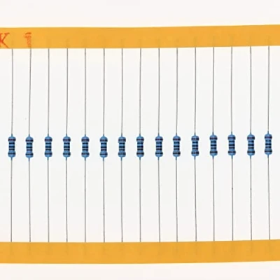 Imagen de HUABAN 200 Piezas 0.25 Watts 1/4W 2K Ohm 1% Resistencia de película metálica