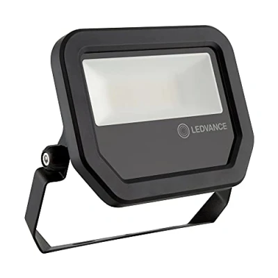 Imagen de LEDVANCE: Foco LED (para wall/techo/floor, FLOODLIGHT 20 W / W, 100…277 V, Warm White, 3000 K, material del cuerpo: aluminum, IP65