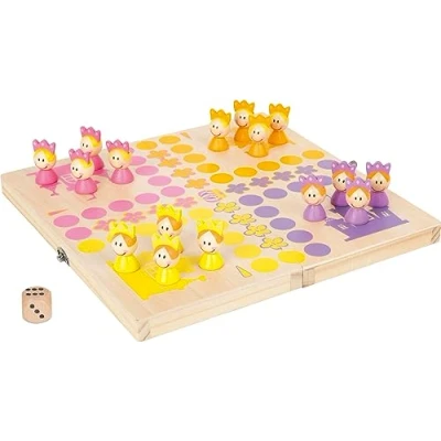 Imagen de Small foot Company Ludo Princesas, fabricadas en madera FSC 100% certificada, con práctica caja de transporte para llevar. Juguetes, multicolor by Legler 11105 , color/modelo surtido