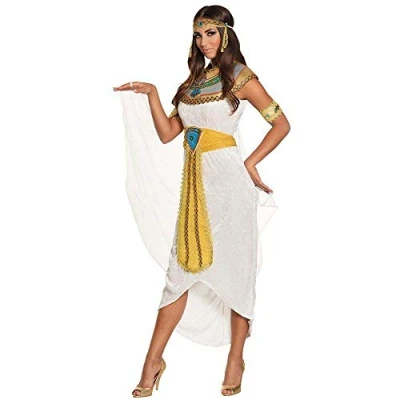Imagen de Boland 29897 Göttin Diosa del Nilo Anuqet Disfraz de Mujer, Color Blanco Dorado, 36 38 (Ciao SRL 29897)