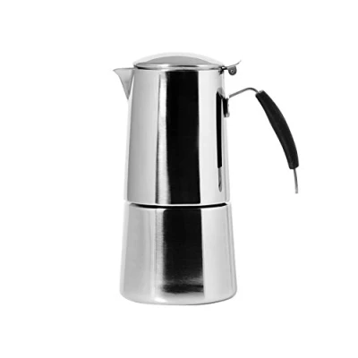 Imagen de Ilsa Cafetera Expreso, con Fondo de Inducción, Acero Inoxidable, Plata