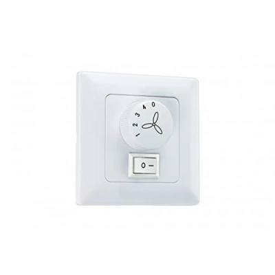 Imagen de Westinghouse Lighting 78801 Interruptor de pared para ventiladores techo con iluminación, blanco