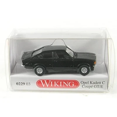 Imagen de Wiking 022903 Opel Kadett C Coupé GT/E, color negro, carril H0 1:87