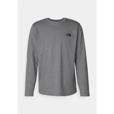 Imagen de The North Face Simple DOME TEE Camiseta de manga larga, Hombre, Talla: Medium, Medium grey heather