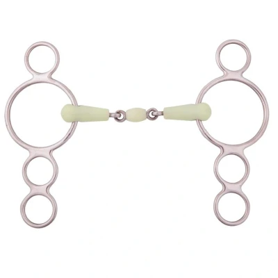 Imagen de BR Double Jointed Four Ring Gag Apple Mouth 18 mm