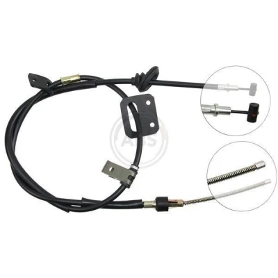 Imagen de A.B.S. K12637 Cable de Freno Mano 1630 Tambor para dirección izquierda/derecha SUZUKI: Vitara I SUV, SUV Cabrio