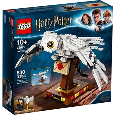 Imagen de Lego 75979 Harry Potter Hedwig Juguete de Construcción Lechuza con Alas Móviles Modelo Exhibición Coleccionable