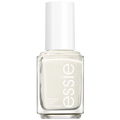 Imagen de essie Esmalte de uñas con acabado opaco y brillante para colores intensos, n.º 790 make a raquet, color blanco, 1 x 13,5 ml