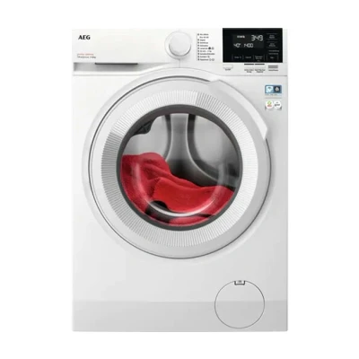 Imagen de Lavadora carga frontal AEG LFR6114O2B, 10 kg, 1400 rpm, ProSense, Motor inverter, Blanco