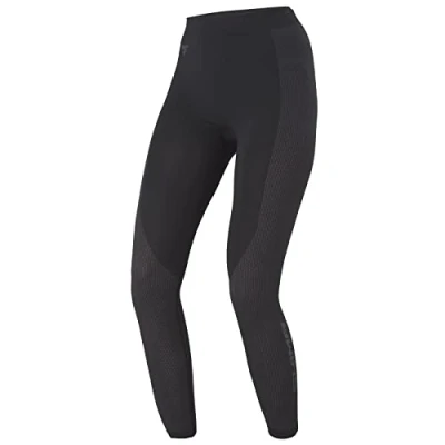 Imagen de SHIMA BASECOOLER 2.0 Pantalones Termoactivos de Mujer con Fibras COOLMAX. Ropa Interior Funcional, Refrescante y Transpirable Paneles Malla. (Negro, M/L)