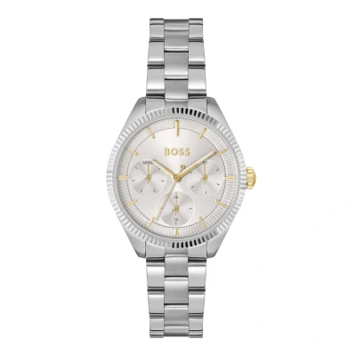 Imagen de BOSS SAGE Sport Reloj silvercoloured/white, Mujer, Talla: One Size, Silver coloured/white