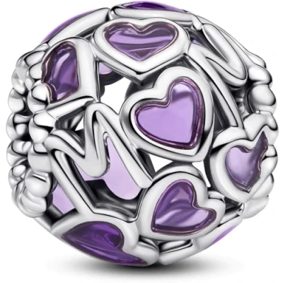 Imagen de Pandora Mujeres Charm Plata/Púrpura 793772C01