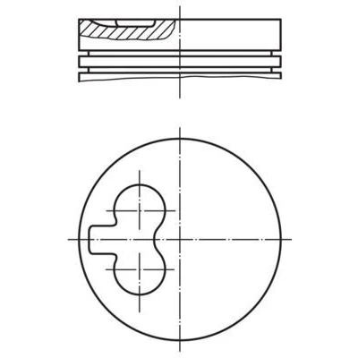 Imagen de Pistón MAHLE ORIGINAL 029 55 01