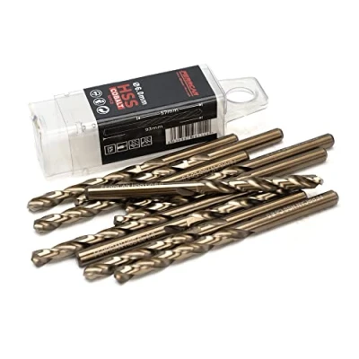 Imagen de Ferrcan Brocas para metal HSS DIN338 M35 cobalto de 3 7 mm (paquete 10 unidades) (6mm)