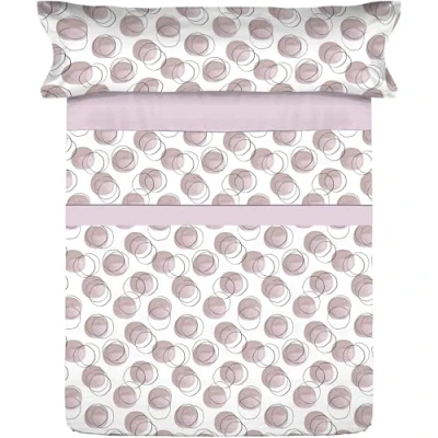 Imagen de Donegal Collections Juego de Sabanas Cama 150 150x190 Clion Rosa Ropa 3 Piezas Incluye Sabana Bajera, Encimera y Funda Almohada Microfibra Extra Suave